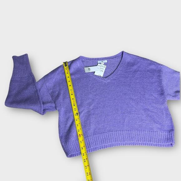 Nordstrom New BP Soft Purple V-Neck Sweater Large - Picture 3 of 7